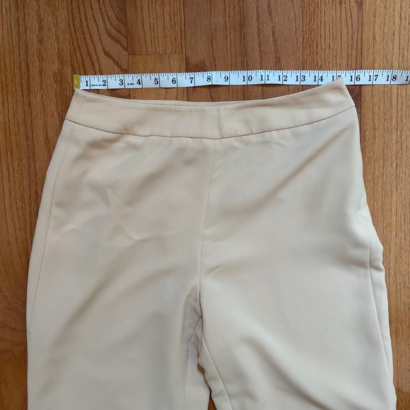 Kasper Women's Pant Suit‎ Set, Blazer, skirt and Wide Leg Trousers, Neutral Tan - Picture 9 of 16